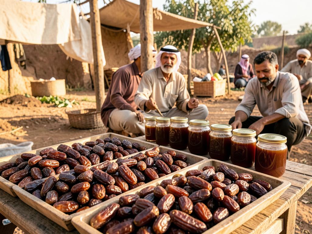 معروفة بدبس التمر والصفري